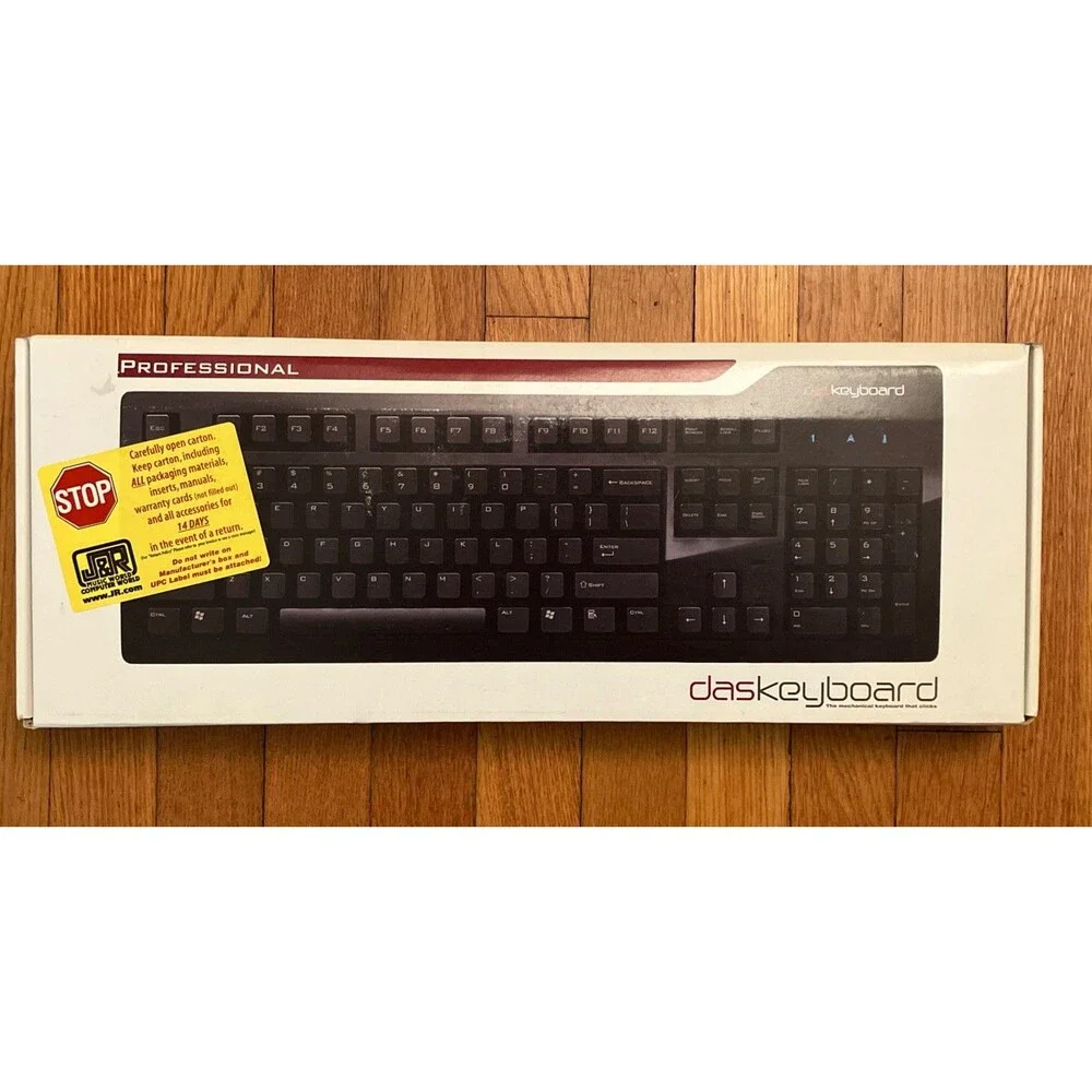 DasKeyboard Professional Model Mechanical Black DASK3PRO Das Keyboard